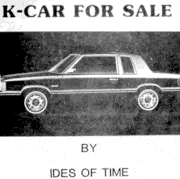 ides of time  kcar for sale