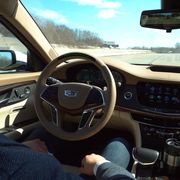 the 2018 cadillac ct6 will feature super cruise™, the industry’s first true hands free driving technology for the highway