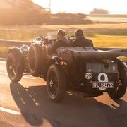 bentley has regularly exercised the car that it owns, setting it loose in the modern mille miglia